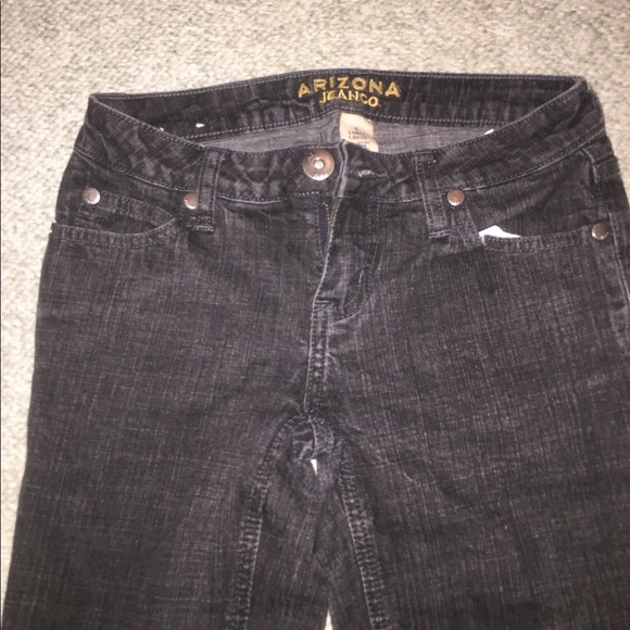 Arizona Jean Company Dark Denim pants size 0 Long Skinny Jeans - Picture 3 of 10